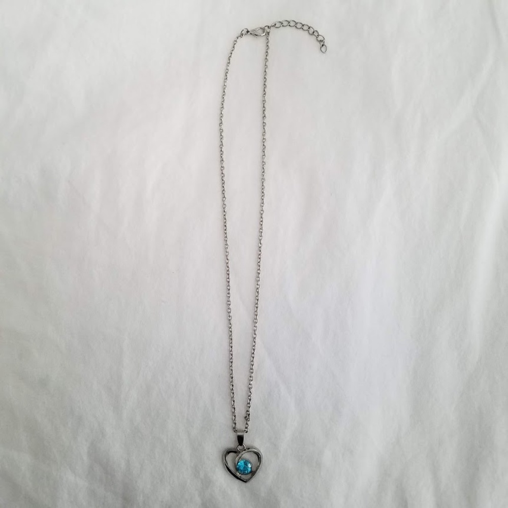 Blue Gemstone Necklace